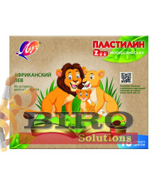 Pastă de modelat ZOO, 16 culori x 15 gr.
